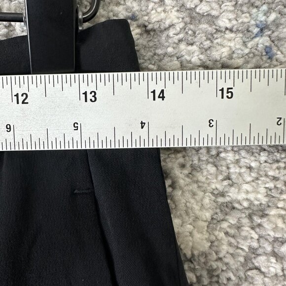 Theory Pants Womens 0 Black Sienna Priceless Ankle Trousers Stretch Made in USA - Picture 2 of 8